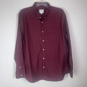 AMERICAN EAGLE AE Mens Everyday Button Down Shirt Size XXL Preppy Casual Office